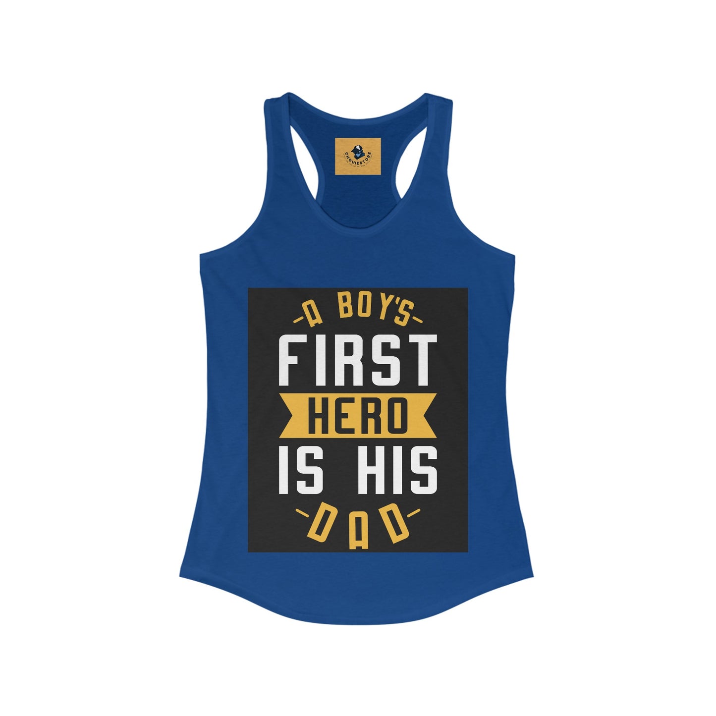 Women's Tank - A boy's hero is his Father