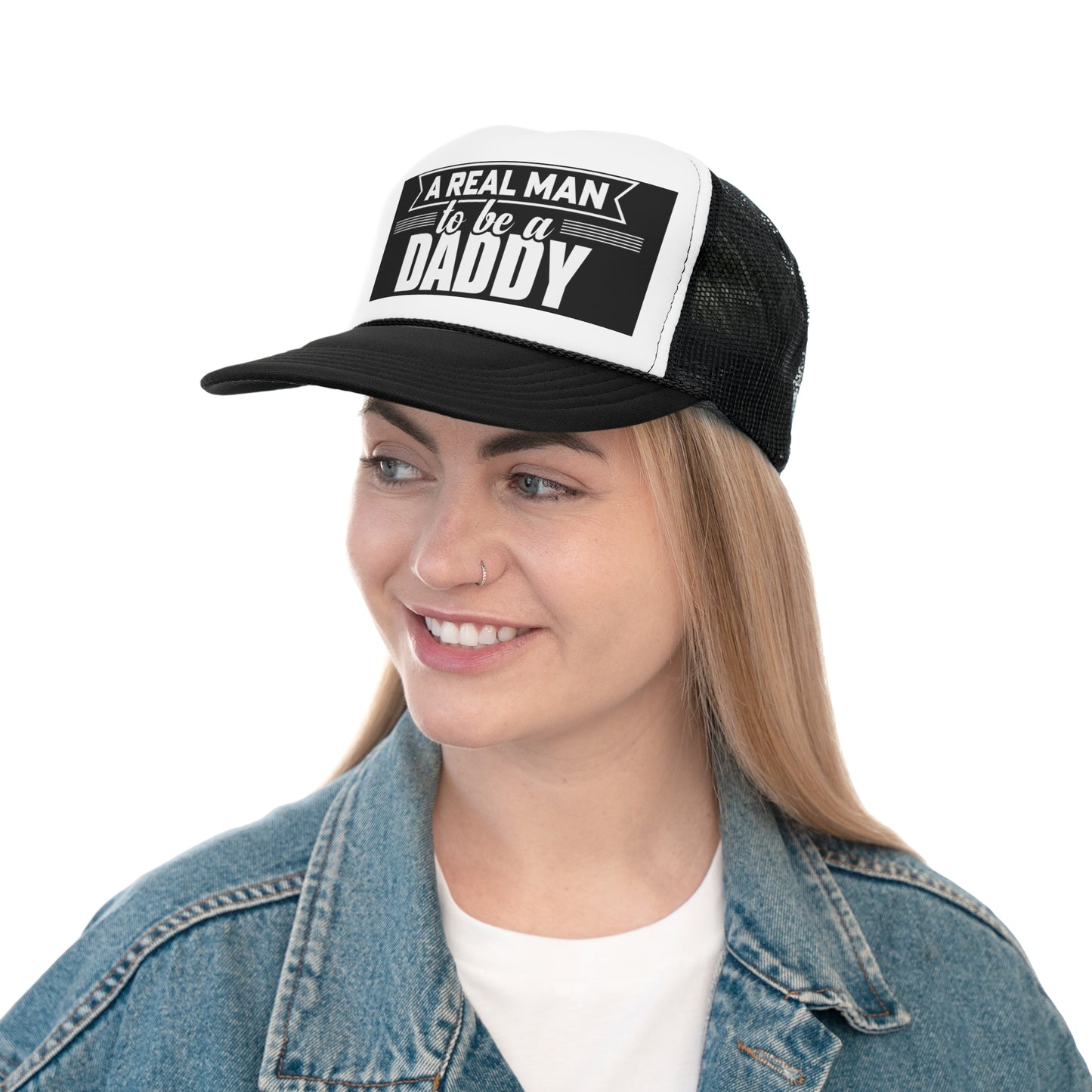 Trucker Caps - Real man to be a Daddy